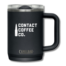 Load image into Gallery viewer, Camelbak Thrive thermal mug with Contact Coffee Logo.