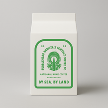 Load image into Gallery viewer, By Sea By Land coffee front view