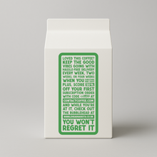 Load image into Gallery viewer, By Sea By Land coffee rear