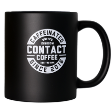 Load image into Gallery viewer, black contact coffee co mug