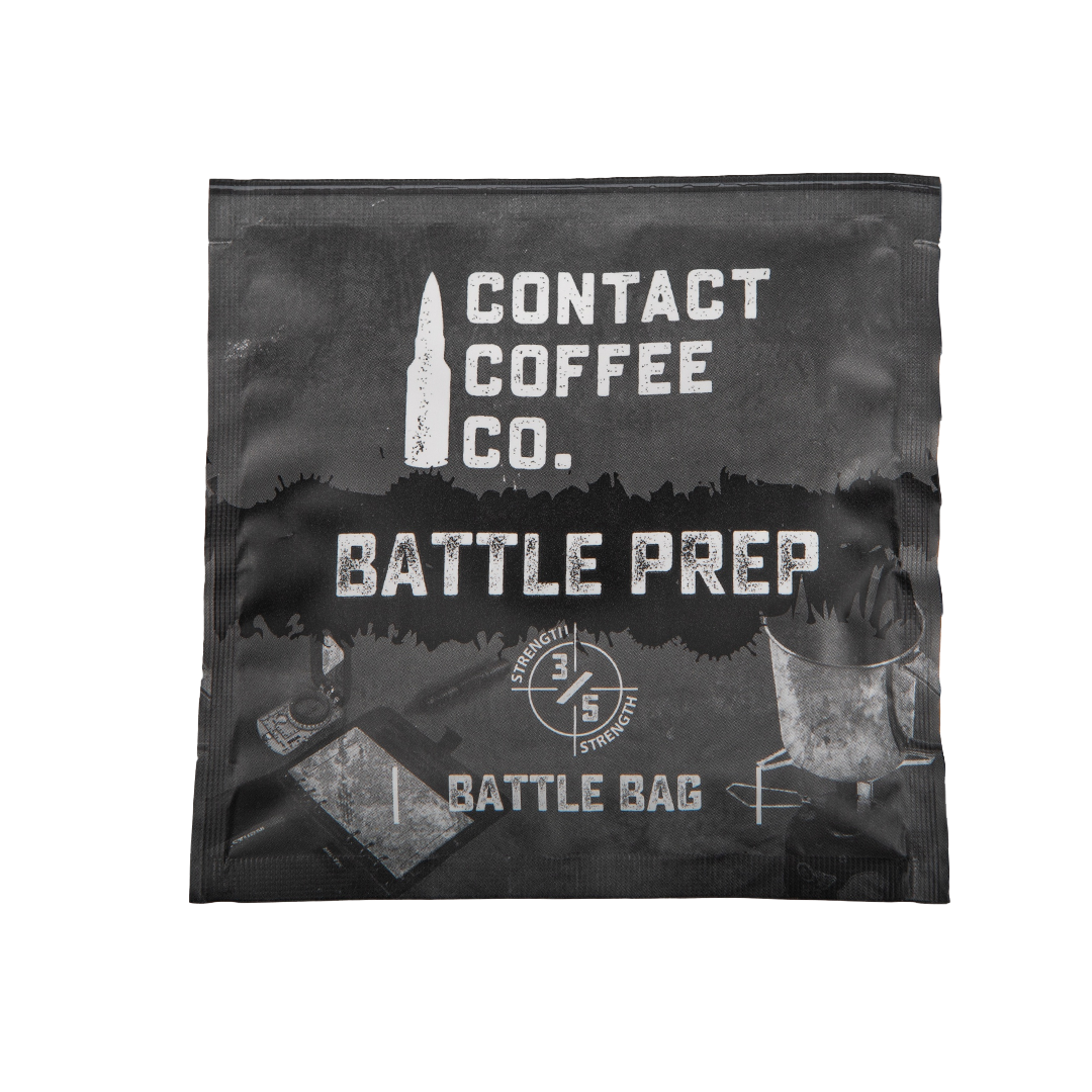 Battle Prep coffee bags 300 pack box, individually wrapped coffee brew bags