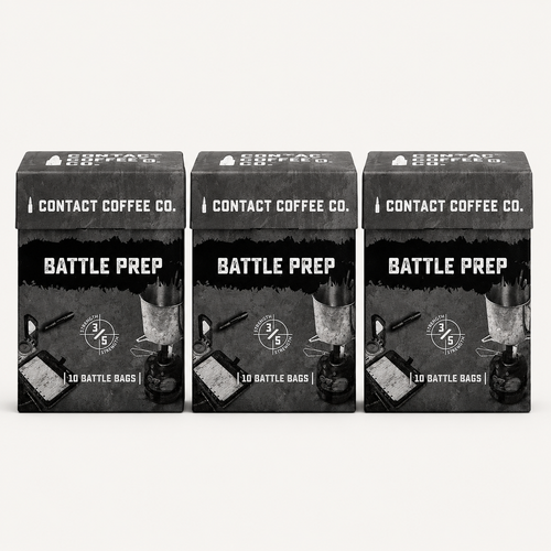 Contact Coffee Battle Prep brew bags 3 box bundle