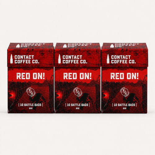 Contact Coffee Red On brew bags 3 box bundle