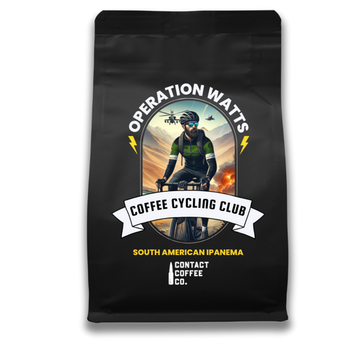 Cycling coffee blend bag