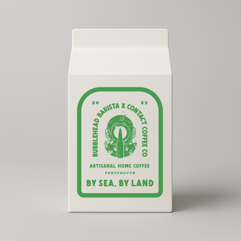 By Sea By Land coffee front view