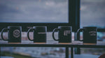  four black matte mugs 