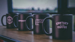  four contact coffee co black military mugs