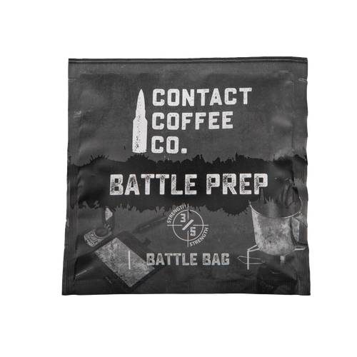 contact coffee co battle prep coffee bag